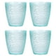 thumbnail image 1 of Vasos de acrílico Uxcell de 7oz, 4 paquetes de vasos reutilizables de plástico para el hogar y exteriores, Azul Claro, 1 of 7