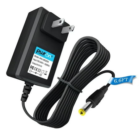 PwrON 9.5V AC/DC Adapter for Casio ADE95100LU - Power Supply Charger for Casio Piano Keyboard - Only Compatible for Listed Models (6.6 Ft Long Cord)