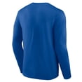 thumbnail image 3 of Men's Logo Athletic Royal Texas Rangers Heart & Soul Long Sleeve T-Shirt, 3 of 3