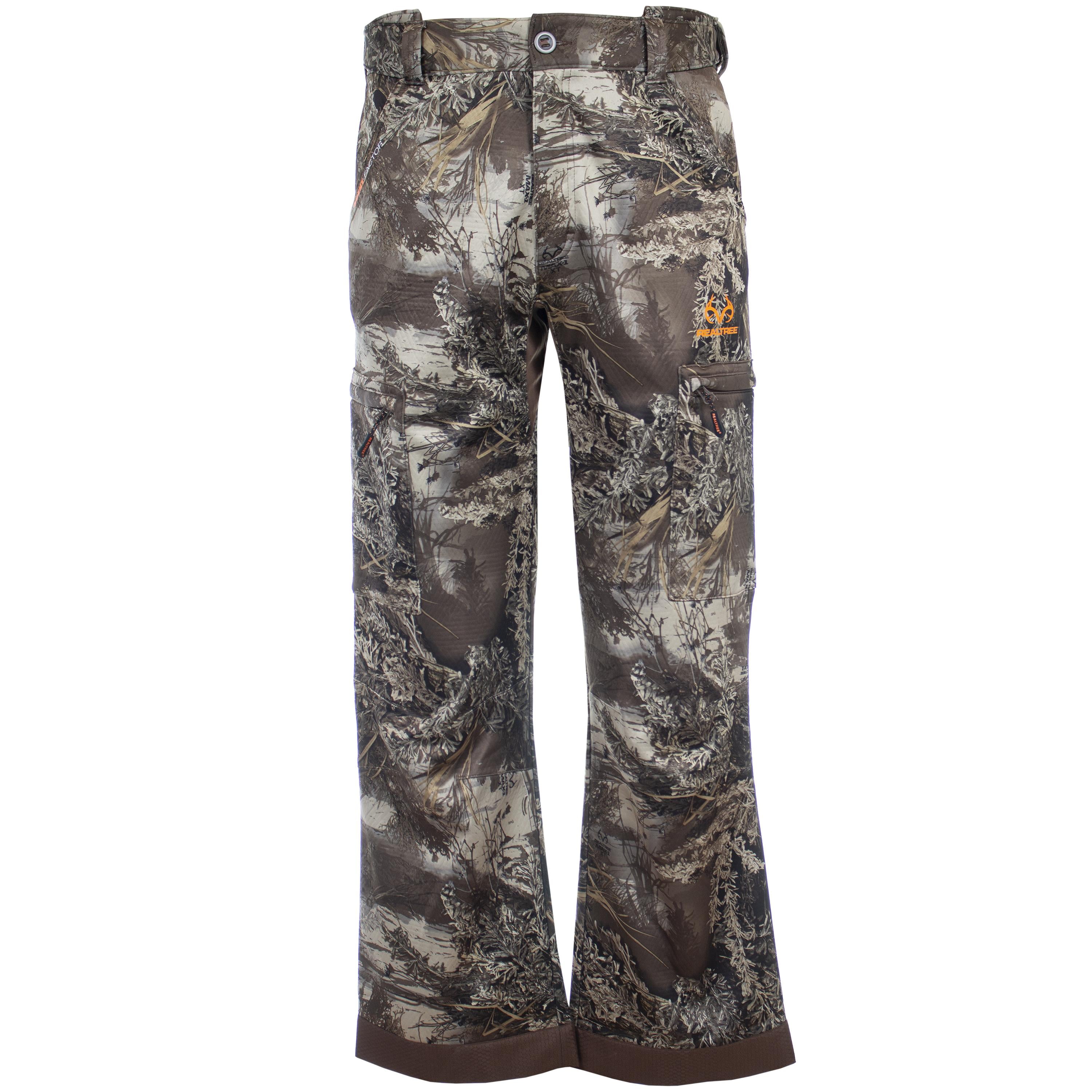 Realtree Mens Camo Techshell Hunting Pant Realtree Max1 XT Size 2X Large