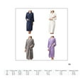 thumbnail image 6 of Women Summer Kimono Couple Bridesmaid Bride Bath Robe Female Lounge Waffle Pajamas Dressing Gown Wedding Long Sleeve Gray M, 6 of 8