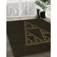 thumbnail image 3 of Ahgly Company Machine Washable Indoor Rectangle Transitional Night Black Area Rugs, 2' x 4', 3 of 7