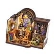 thumbnail image 2 of Kit de casa de muñecas en miniatura de madera para hacer mismo, rompecabezas 3D, casa de muñecas, kit de muebles en miniatura creativos, kits de, 2 of 9