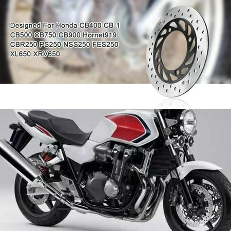 YLSHRF Brake Disc for Honda CB400 CB-1 CB500 ,240mm Motorcycle Round Rear Brake Disc for Honda CB400 CB-1 CB500 CB750 CB900 Hornet919,Brake Disc