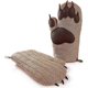 thumbnail image 2 of esigner bear baking gloves, THE eye-catcher in every kitchen, pot gloves, oven gloves, kitchen gloves, gift, 2 of 5