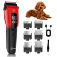 thumbnail image 4 of Hatteker Professional Electric Pet Clipper, 7500 RPM Clipper, Suitable for Dogs and Cats, Cordless Dog Hair Trimmer, with Auxiliary Light, 4 of 11