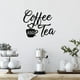 thumbnail image 2 of 2X Letrero de Café y Barra de Té, Arte de Pared Colgante de Metal, Letra Decorativa de Negra para CafeteríA, Granja, Cocina, 2 of 5