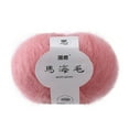 thumbnail image 3 of Mouliraty Soft Mohair Knitting Wool Yarn DIY Shawl Scarf Crochet Thread Supplie I, 3 of 4