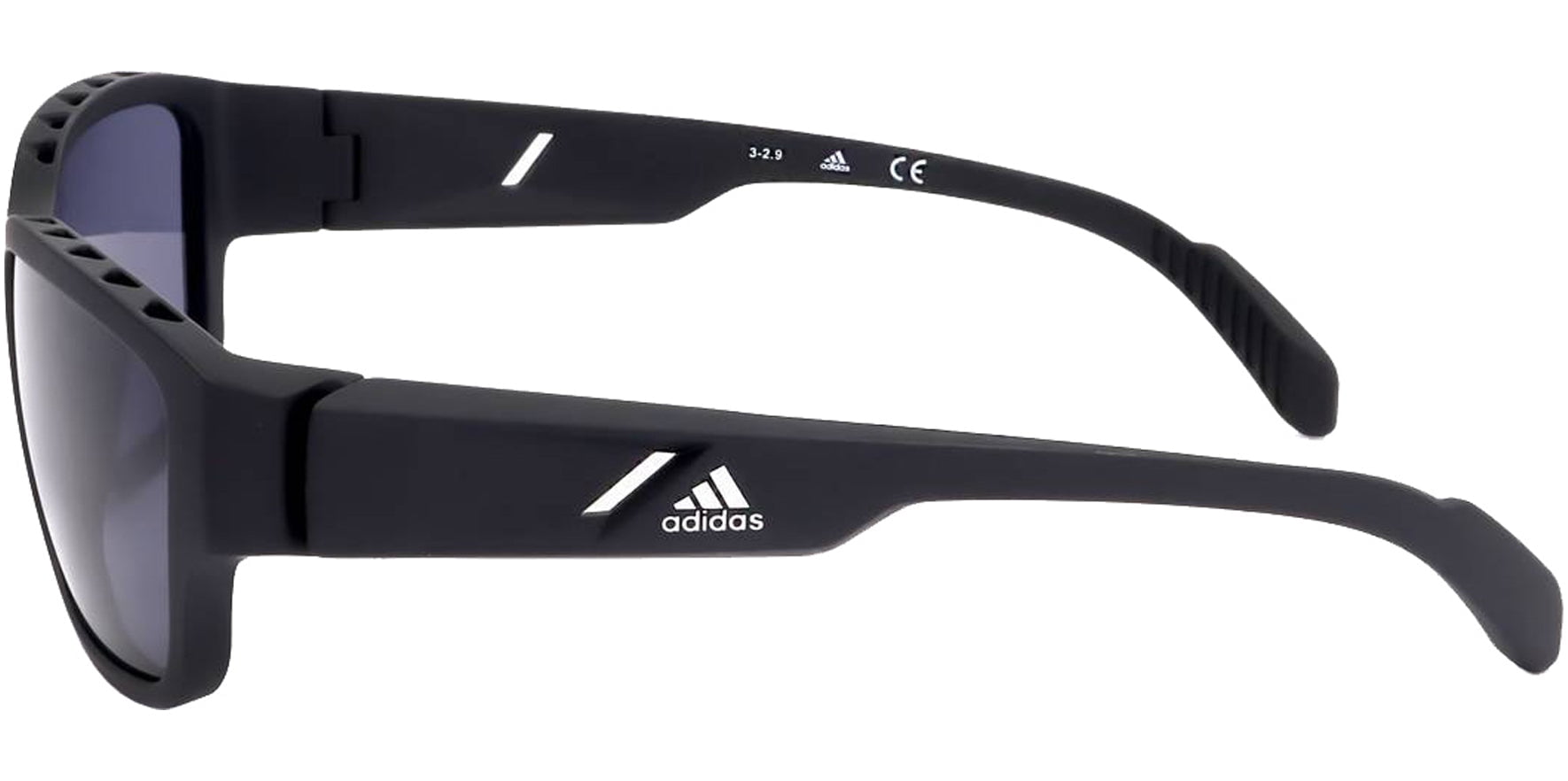 Adidas Men’s Mt Rectangle Sunglasses Black With E-Sun Kolor up Lens SP0007 02A 57