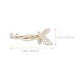 thumbnail image 2 of Miangastore Butterfly Hair Clip Rhinestone 4Pcs 6.6X1In, 2 of 8