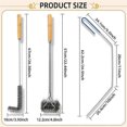 thumbnail image 2 of 3Pieces Fryer Cleaning Tools,Stainless Steel Deep Fryer Cleaning Tools,Basket Fryer Brush,Air Fryer Cleaning Brush Tools, 2 of 5