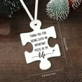 thumbnail image 3 of Puzzle Acrylic Pendant Christmas Tree Decoration/ Friendship Puzzle Acrylic Pendant, 3 of 6