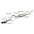 thumbnail image 5 of Corsa 11-14 Dodge Durango 5.7L V8 Polished Sport Dual Rear Cat-Back Exhaust Fits select: 2013-2023 DODGE DURANGO R/T, 2011-2012 DODGE DURANGO CITADEL, 5 of 6