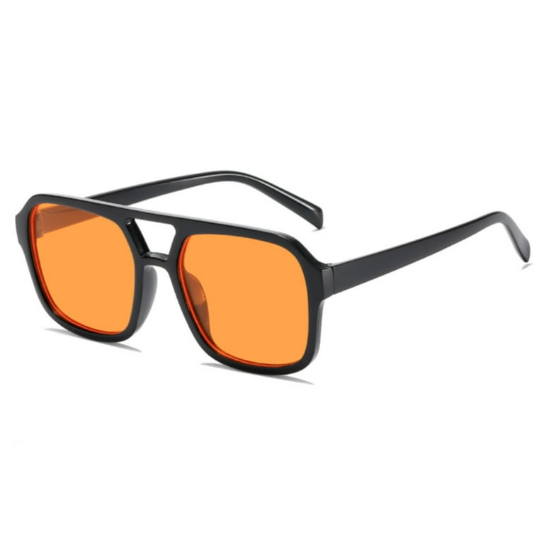 TALEX JIGEN-RETRO SQUARE サングラス GILIGEGE Retro Square Sunglasses For Women Men Trendy Rectangle
