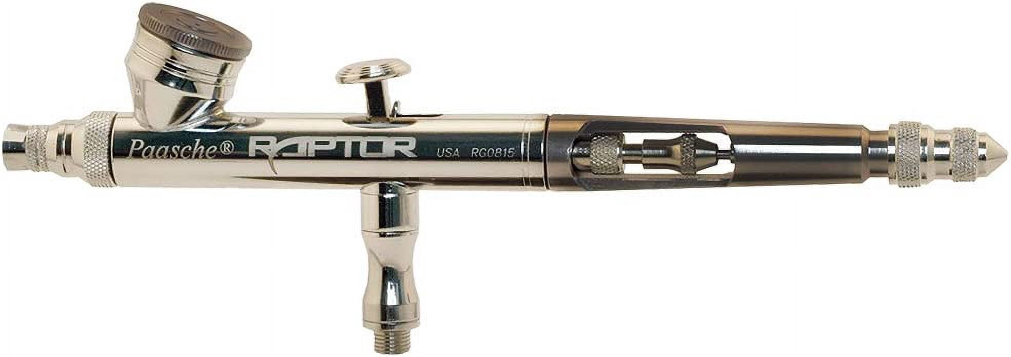 Paasche Airbrush Company Gravity Feed Double Set w/ .25 .38 & .66mm heads PASRG3AS Accessories
