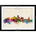 thumbnail image 5 of Art.com New Orleans Louisiana Skyline Art Print by Michael Tompsett, Black Frame Wall Art, 44" x 32", 5 of 5