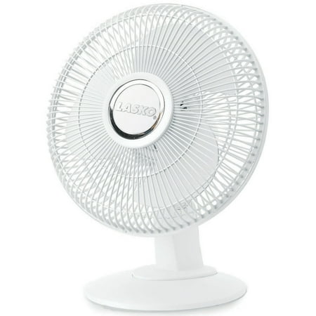 Lasko 12" Table Fan in White