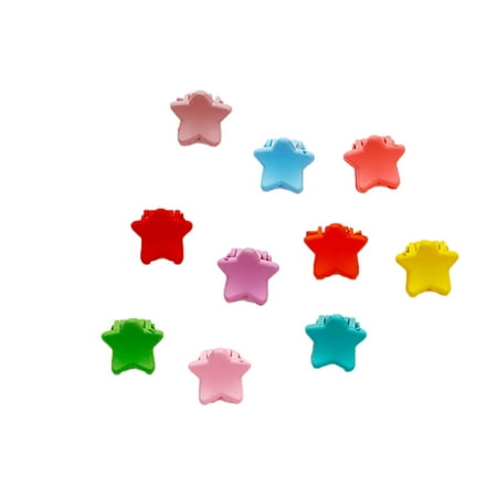 

Dadaria Barrettes for Girls 10 PC Colorful Small Hairpin Kids Baby Girls Cartoons Hair Accessories 10pcs/set Clip Multicolor 10pcs Girls