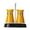Yellow, variant on CuiLiyq 2 Pcs Salt and Pepper Shakers Set, Refillable Salt and Pepper Dispenser with Stainless Steel Lids and Holder, for Kitchen Cooking, BBQ, Bar, Table, RV and Camp, Pink
