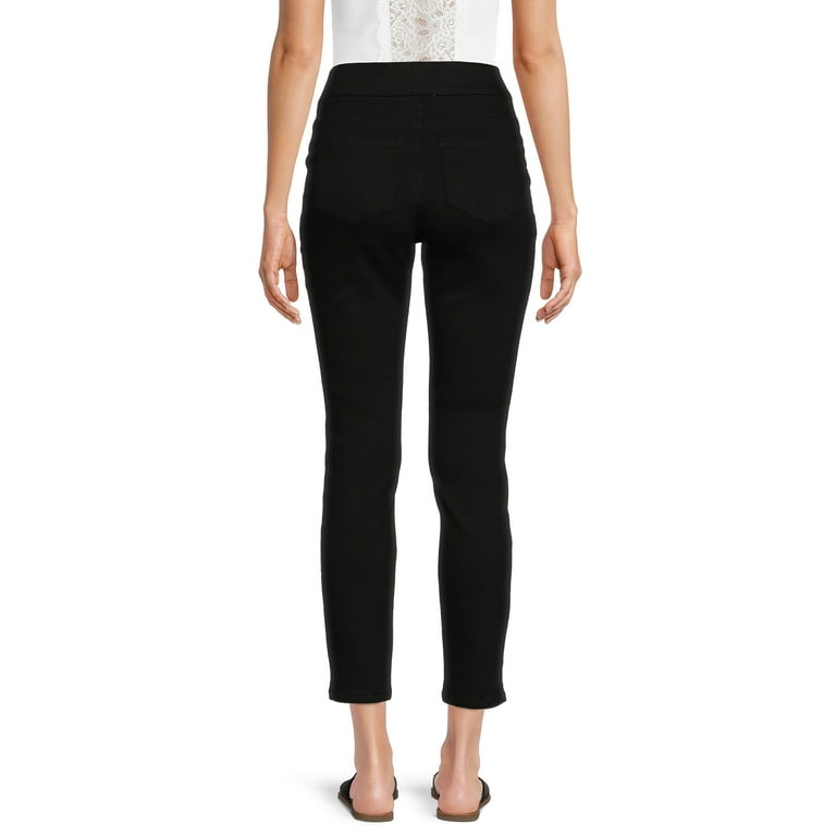 Pull on jeggings best sale walmart