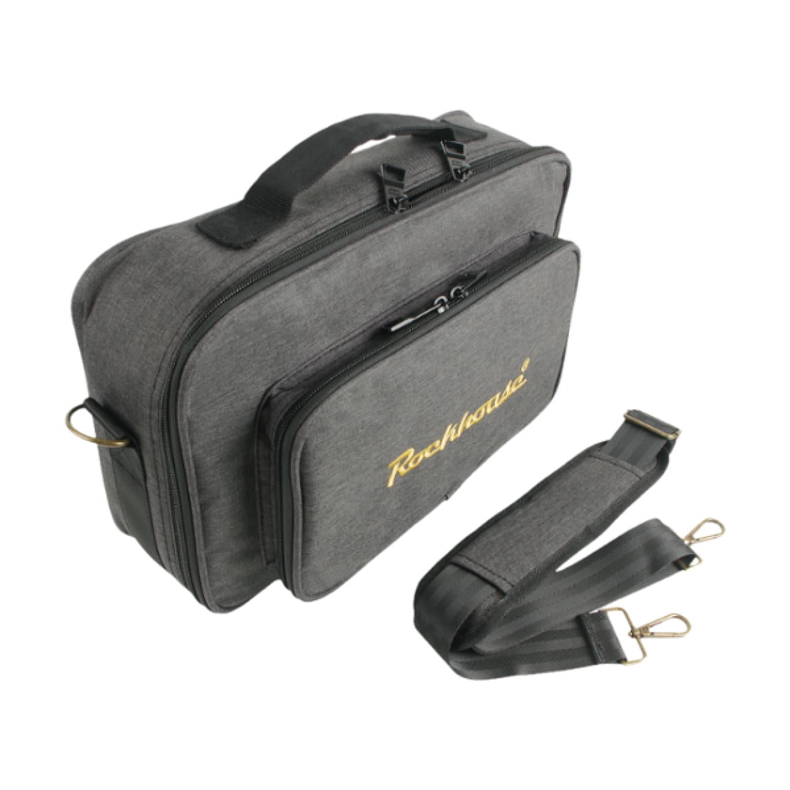LeeQinersw Guitar Effects Pedal Board Bag Handbag Portable for Stage Studio Performance 36cmx23cmx14cm