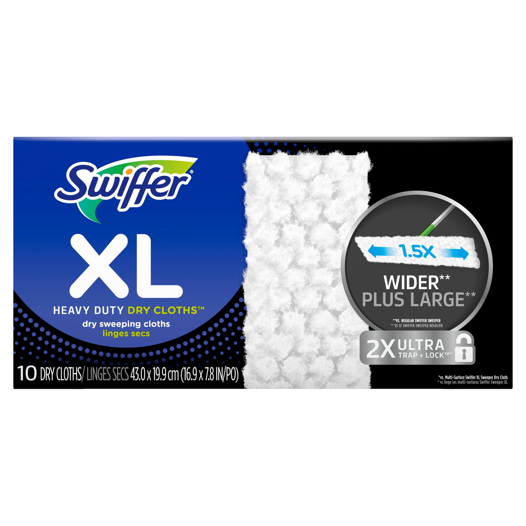 Swiffer Hair Magnet XL Refills, Unscented, 10 Count