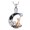 Rose, variant on Personalize Moon Cat Urn Pendant Pet Memory Necklace for Cremation Ashes Holder Dog Cat Furry Friend Memorial Jewelry for Women Men
