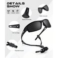 thumbnail image 4 of Gafas de Sol Polarizadas OUKEMAX para Hombre Deportivas Paquete de 3 + Protección UV400, 4 of 7