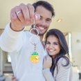 thumbnail image 2 of GUANGHONG Easter Egg Keychain Pendant Acrylic Colorful Flower Rabbit Keychain Cute Key Decoration Backpack Decoration for Gift, 2 of 6
