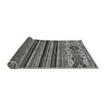 thumbnail image 2 of Ahgly Company Indoor Square Abstract Gray Modern Area Rugs, 5' Square, 2 of 4