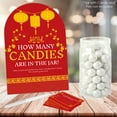 thumbnail image 2 of Big Dot of Happiness Lunar New Year Game - How Many Candies - 1 Stand and 40 Cards - Candy Guessing Game, 2 of 8