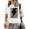 thumbnail image 1 of All-Season Chic Leopard Print Tee Sexy Durable & Comfort-Fit with Easy Maintenance top T-Shirt, 1 of 7
