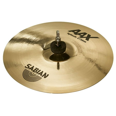 Sabian AAX 8  Splash Cymbal - Brilliant Finish Extremely fast and very bright  the Sabian AAX Splash provides plenty of penetrating cut. The Sabian AAX series delivers consistently bright  crisp  clear and cutting responses. Features: Brilliant Finish Fast  bright responses Strong  penetrating cut  Dynamic Focus  design delivers total control by eliminating volume threshold and distortion Protected by Sabian Two-Year Warranty Get your Sabian AAX Splash Cymbal today at the guaranteed lowest price from Sam Ash Direct with our 45-day return and 60-day price protection policy.