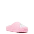 Wonder Nation Girls Rainbow Scuff Slippers, Sizes 13/16