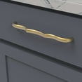 thumbnail image 4 of Belwith-Keeler B076144-BGB-5B 224 mm Trellis Pull for Door, Brushed Golden Brass, 4 of 6