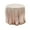 Rose Gold, variant on Round Glitter Tablecloth 47x47 Inches Sequin Party Decor Wedding Banquet Spill-Resistant Washable Shimmer Cover Table Decor