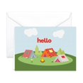 thumbnail image 5 of Paper Frenzy Camp Notes Hello From Camp - 25 pack with White Envelopes, 5 of 6