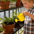 thumbnail image 5 of Metal Watering Can For Outdoor Plants, Galvanized Steel Watering Can With Removable Spout, Perfect Home & Garden Décor Yellow 7.5*7*7.2Cm, 5 of 5