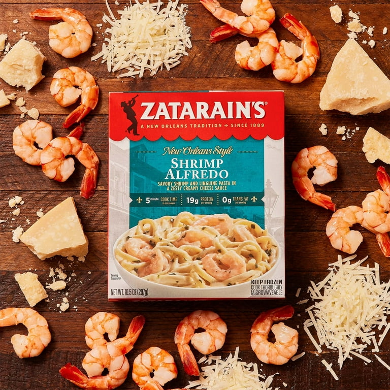 Zatarain's Shrimp Alfredo Pasta Meal, No Artificial Flavors