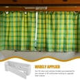 thumbnail image 2 of KAKOWELY rv door and window holder RV Curtain Tie Back White Curtain Hold Down Plastic Window Covering Hardware RV Curtain Track Clips RV Accessories For Inside RV Windows Curtain Clips, 2 of 5