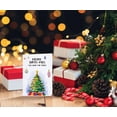 thumbnail image 5 of WaaHome Funny Merry Christmas and Happy Birthday Card December Birthday Gift Card for Kids Women Men, Xmas Bday Card Holiday Birthday Greeting Cards with Envelope, 5 of 7