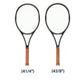 thumbnail image 2 of Carbon Fiber Tennis Racket with Wood Handle Grip Adults Lightweight Shockproof Tennis Racket, 2 of 8