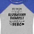 thumbnail image 4 of Inktastic My Mom is a Respiratory Therapist and a Hero Boys or Girls Baby Bodysuit, 4 of 5