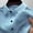 Light Blue # Mens Shirts, variant on Vetsdori Mens Short Sleeve T-Shirts Ice-Silk and Polo Pocket Casual Business Travel Plain Summer Shirts for Men Collar