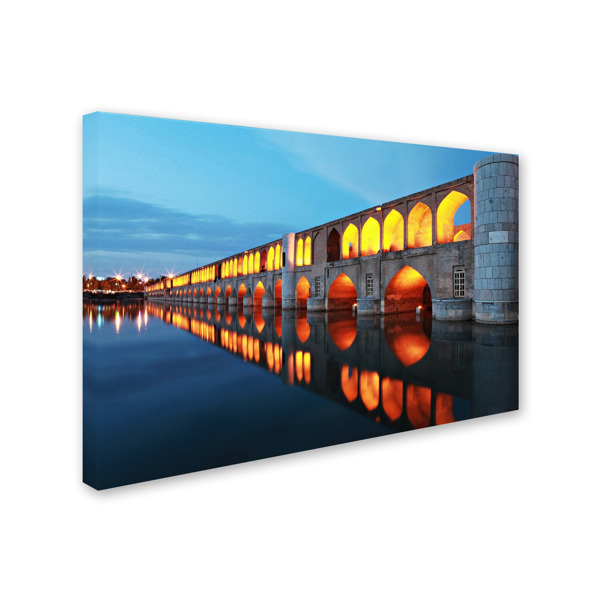 Trademark Fine Art '33 Pol' Canvas Art by Mohammadreza Momeni
