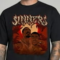 thumbnail image 3 of Sinners Movie Shirt, Michael B Jordan Men's And Women's Graphic Tee 100% Cotton by TBun, Full Sizes S-5XL, 3 of 5