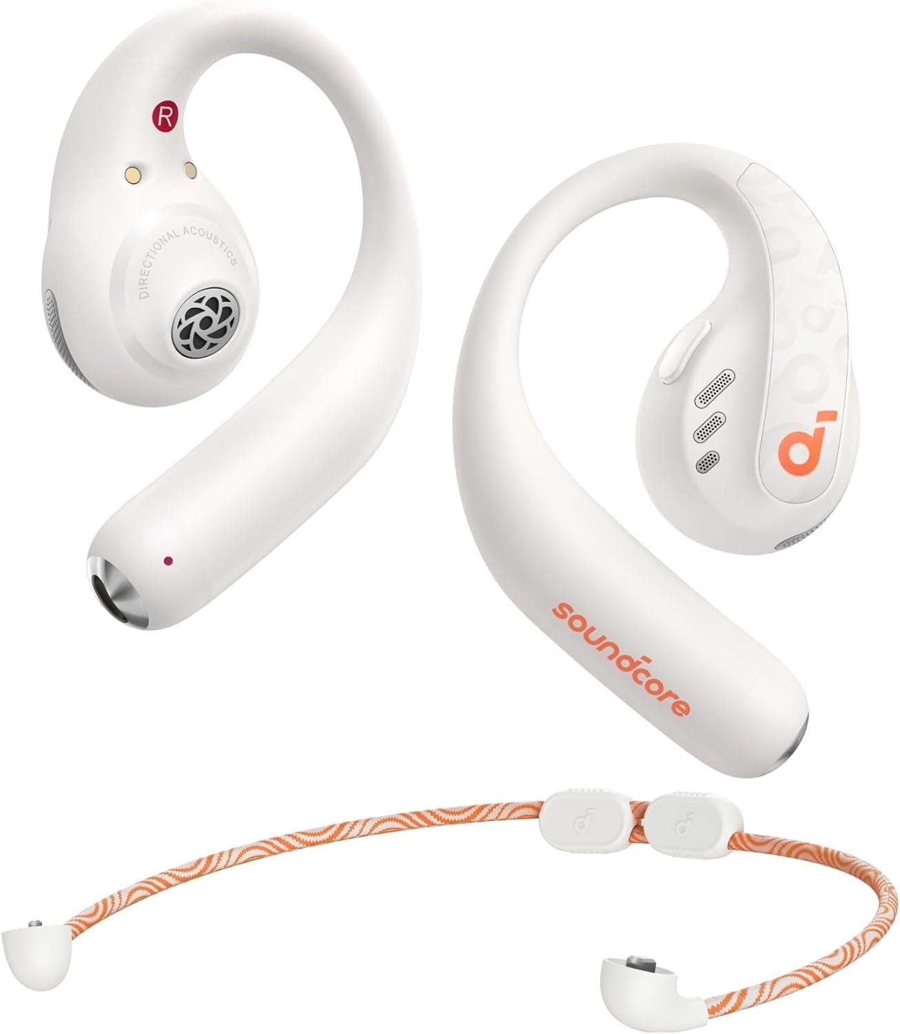 Anker Soundcore AeroFit（Bluetooth 5.3） Amazon.com: Soundcore by Anker, AeroFit Open-Ear Headphones, Ultra