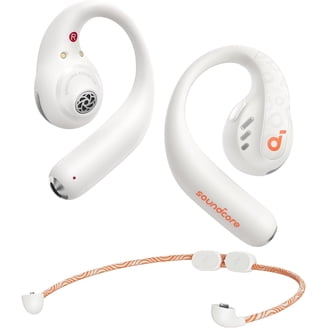 Anker Soundcore AeroFit（Bluetooth 5.3） Amazon.com: Soundcore by Anker, AeroFit Open-Ear Headphones, Ultra