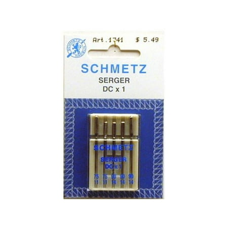 UPC: 0036346317410 | Schmetz Needle Overlock Dcx1 Astd Size 75/90