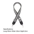 thumbnail image 2 of Peggybuy Sangle de Remplacement pour Sac 3.8cm Largeur 80-140cm Réglable pour Remplacement de Sangle de Sac, 2 of 9